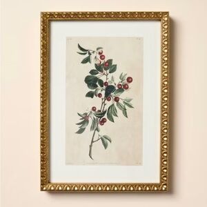 10"x14" Berry Branch Framed Wall Art - Hearth & Hand™ with Magnolia